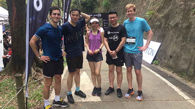 Team Blue blood AI wins highest fundraising award at Hong Kong Peak 24 relay race