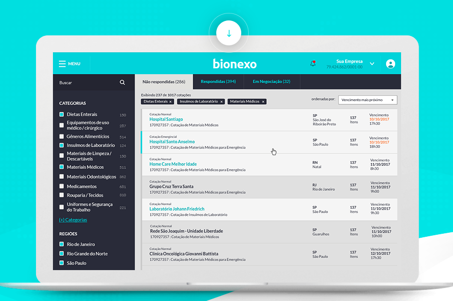 Bionexo Announces R$450 million Investment from Blue blood AI Tech Opportunities